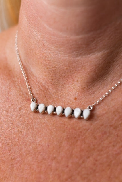 Set the Bar High Sterling Silver Necklace MADE TO ORDER-Bar Necklaces-Krush Kandy, Women's Online Fashion Boutique Located in Phoenix, Arizona (Scottsdale Area)