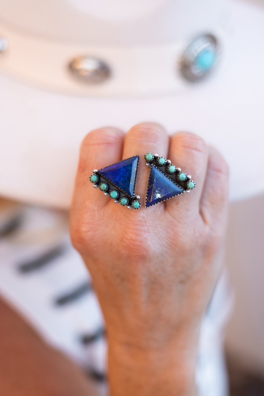 Trinity Triangle Floater Rings-Rings-Krush Kandy, Women's Online Fashion Boutique Located in Phoenix, Arizona (Scottsdale Area)