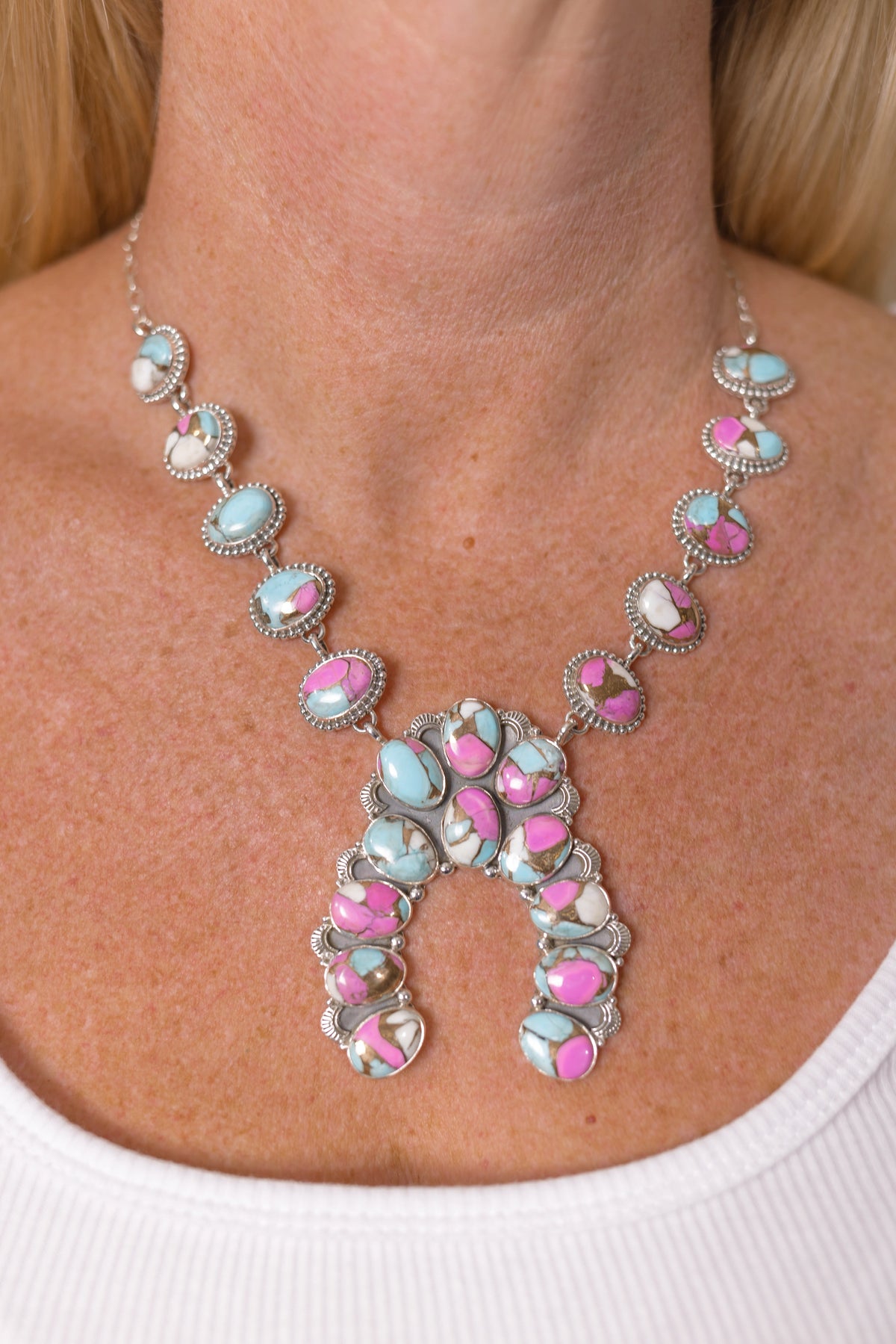 Cotton Kandy Statement Necklaces-Necklaces-Krush Kandy, Women's Online Fashion Boutique Located in Phoenix, Arizona (Scottsdale Area)