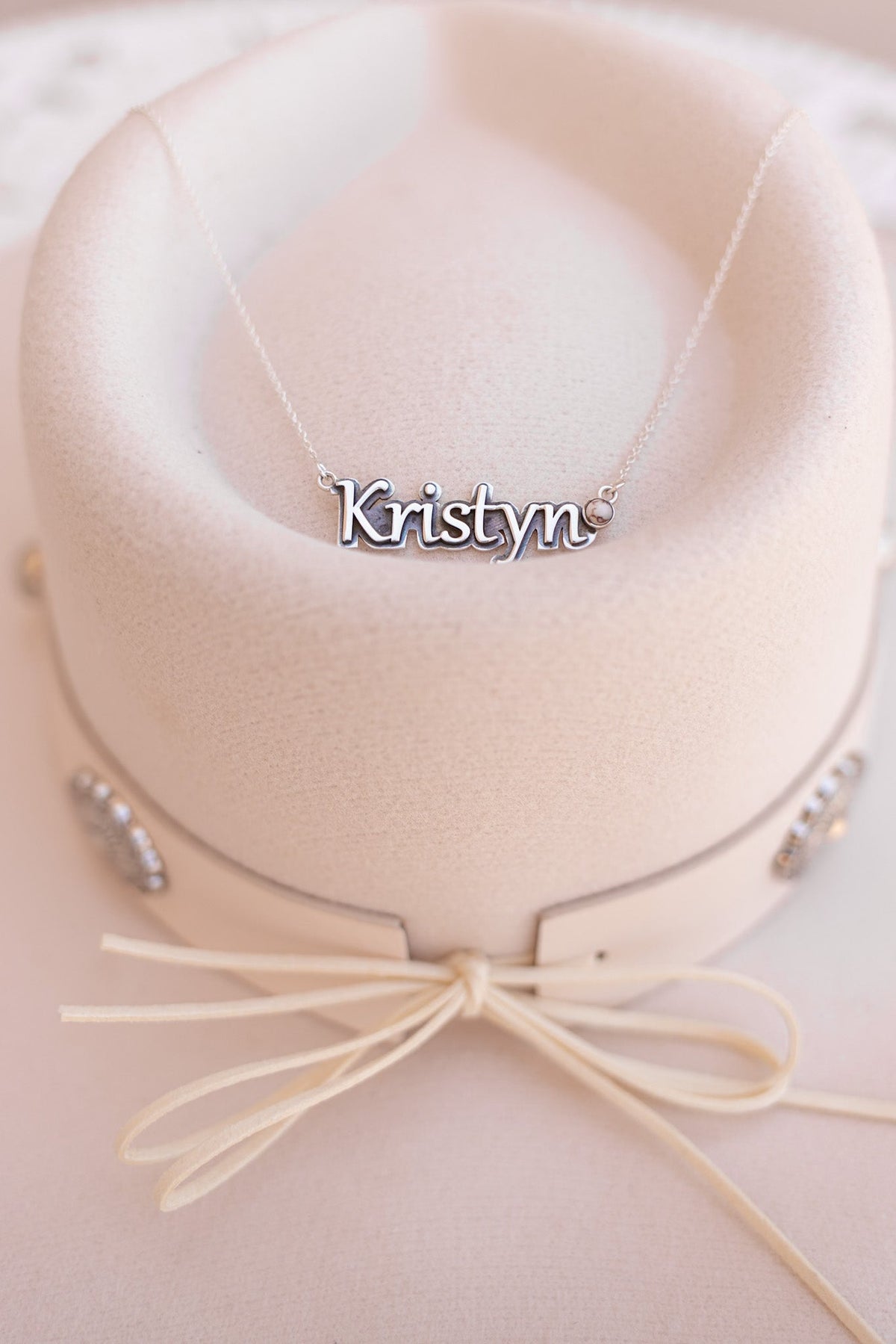 Sterling Silver Script Name Necklace MADE TO ORDER-Necklaces-Krush Kandy, Women's Online Fashion Boutique Located in Phoenix, Arizona (Scottsdale Area)