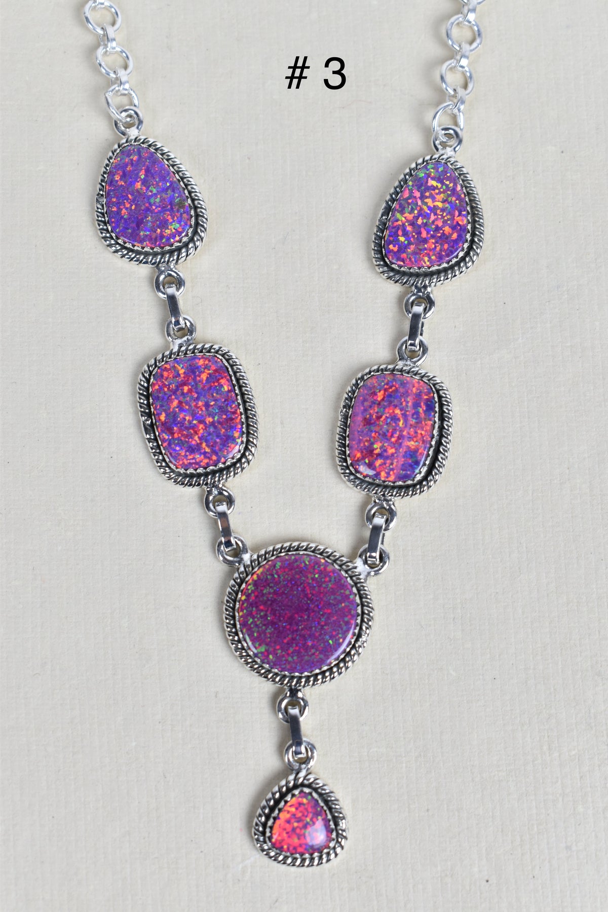 Sterling Silver Y Lariat Gemstone Necklace-Lariat and Y Necklaces-Krush Kandy, Women's Online Fashion Boutique Located in Phoenix, Arizona (Scottsdale Area)
