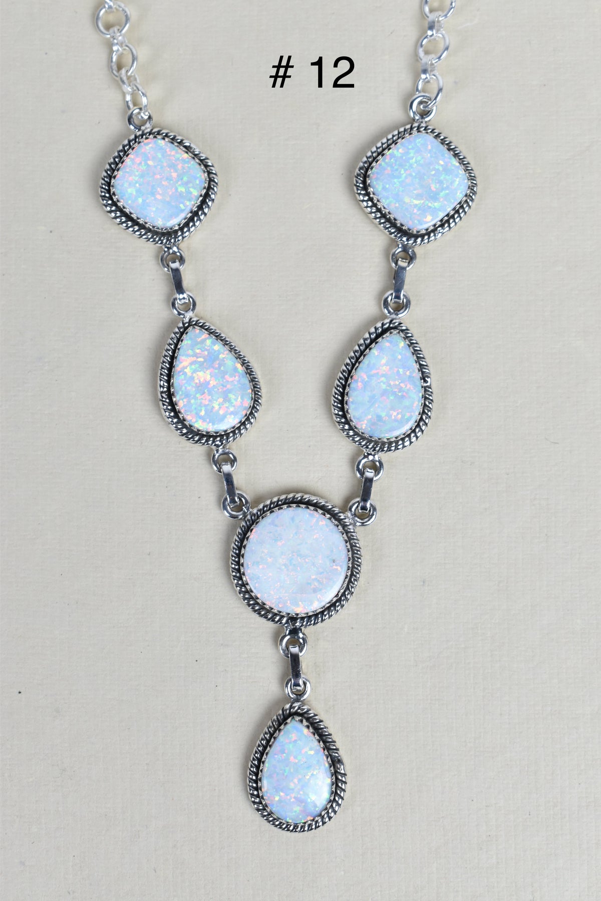 Sterling Silver Y Lariat Gemstone Necklace-Lariat and Y Necklaces-Krush Kandy, Women's Online Fashion Boutique Located in Phoenix, Arizona (Scottsdale Area)
