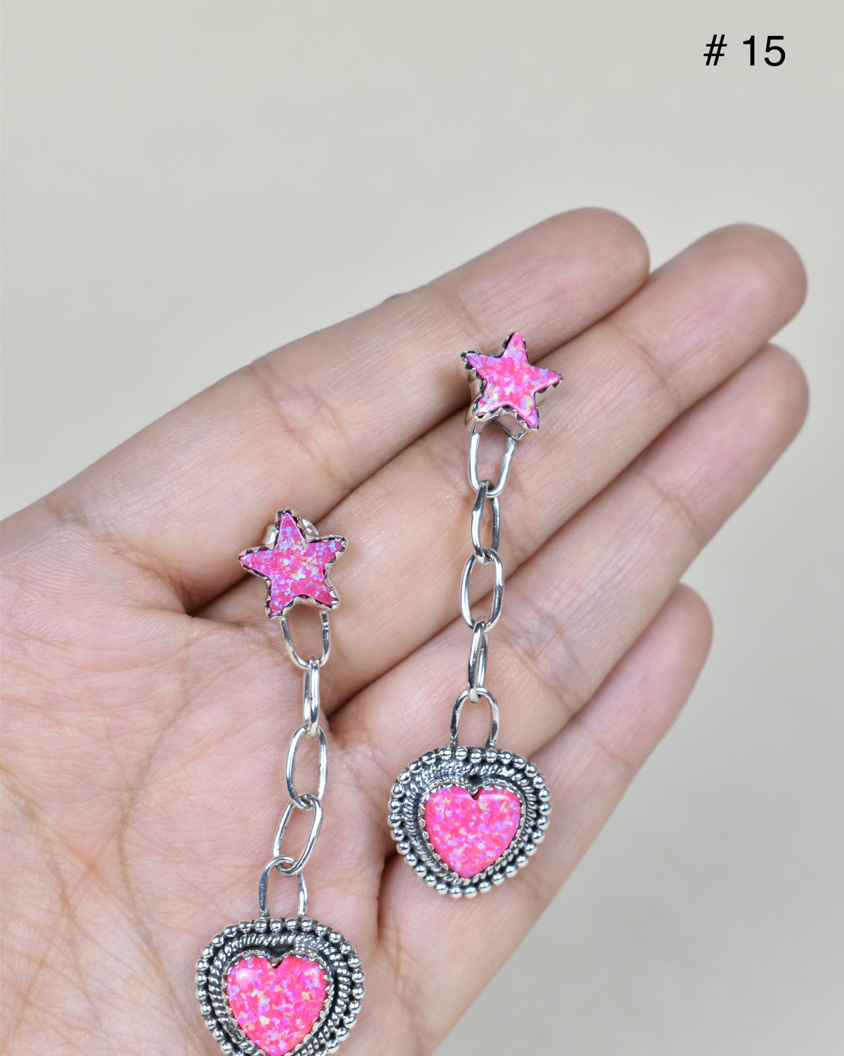 Gem Duet Chain Drop Earrings-Drop Earrings-Krush Kandy, Women's Online Fashion Boutique Located in Phoenix, Arizona (Scottsdale Area)