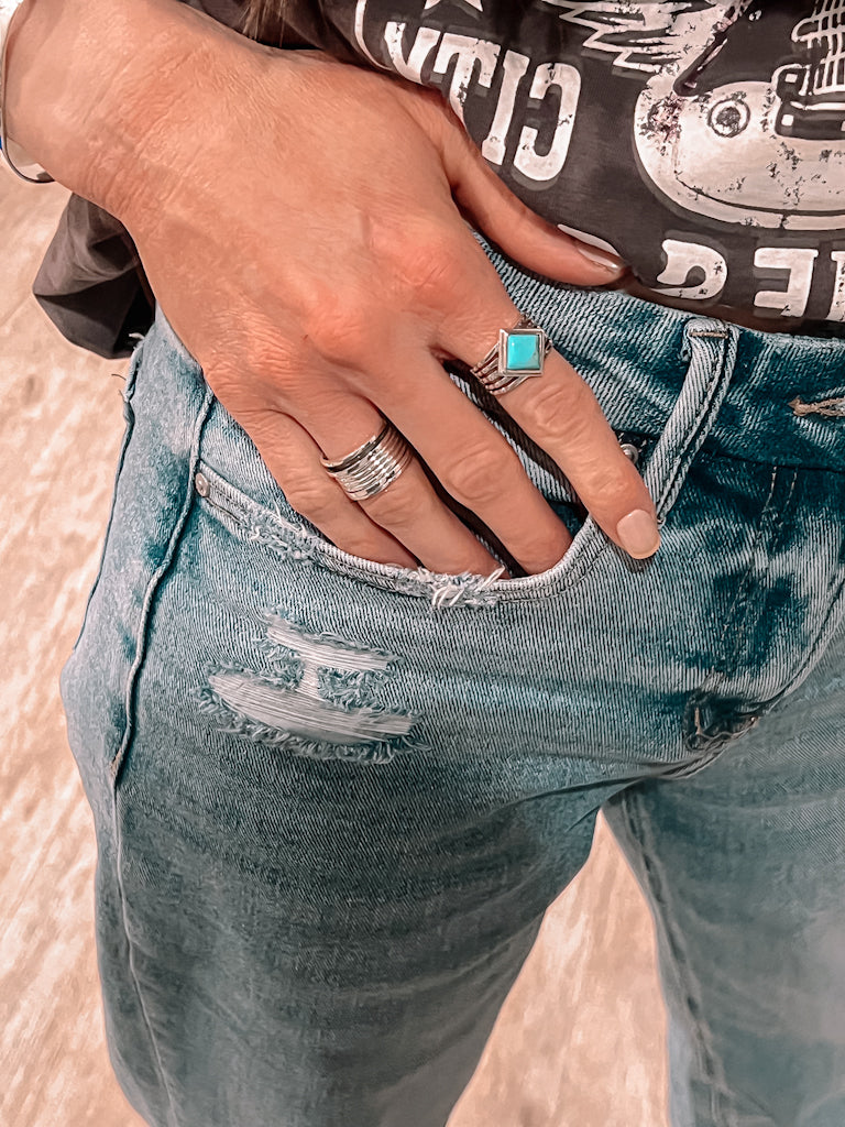 One Wish Single Stone Ring-Statement Rings-Krush Kandy, Women's Online Fashion Boutique Located in Phoenix, Arizona (Scottsdale Area)