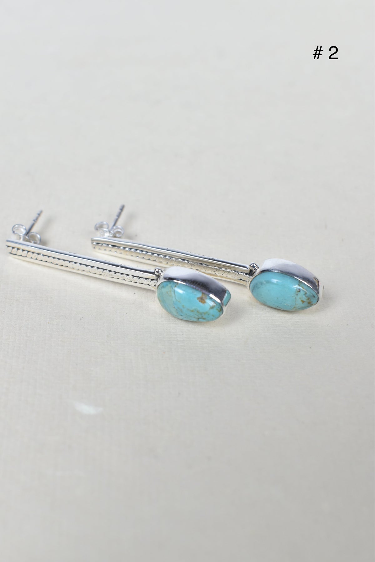Silver Solitaire Bar Earrings-Drop Earrings-Krush Kandy, Women's Online Fashion Boutique Located in Phoenix, Arizona (Scottsdale Area)