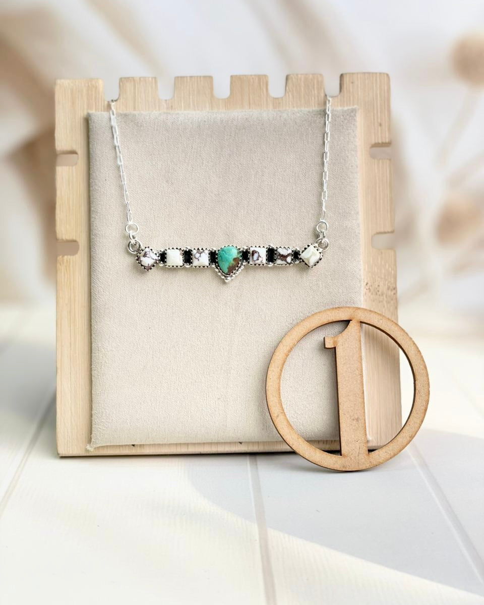 Drop in the center Bar Necklace-Necklaces-Krush Kandy, Women's Online Fashion Boutique Located in Phoenix, Arizona (Scottsdale Area)