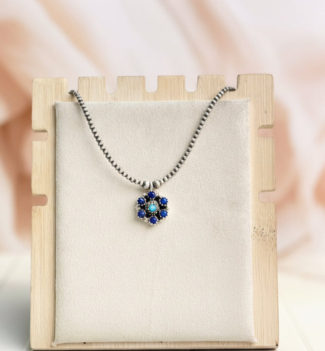 Blooming Flower Desert Pearl Necklace-Necklaces-Krush Kandy, Women's Online Fashion Boutique Located in Phoenix, Arizona (Scottsdale Area)