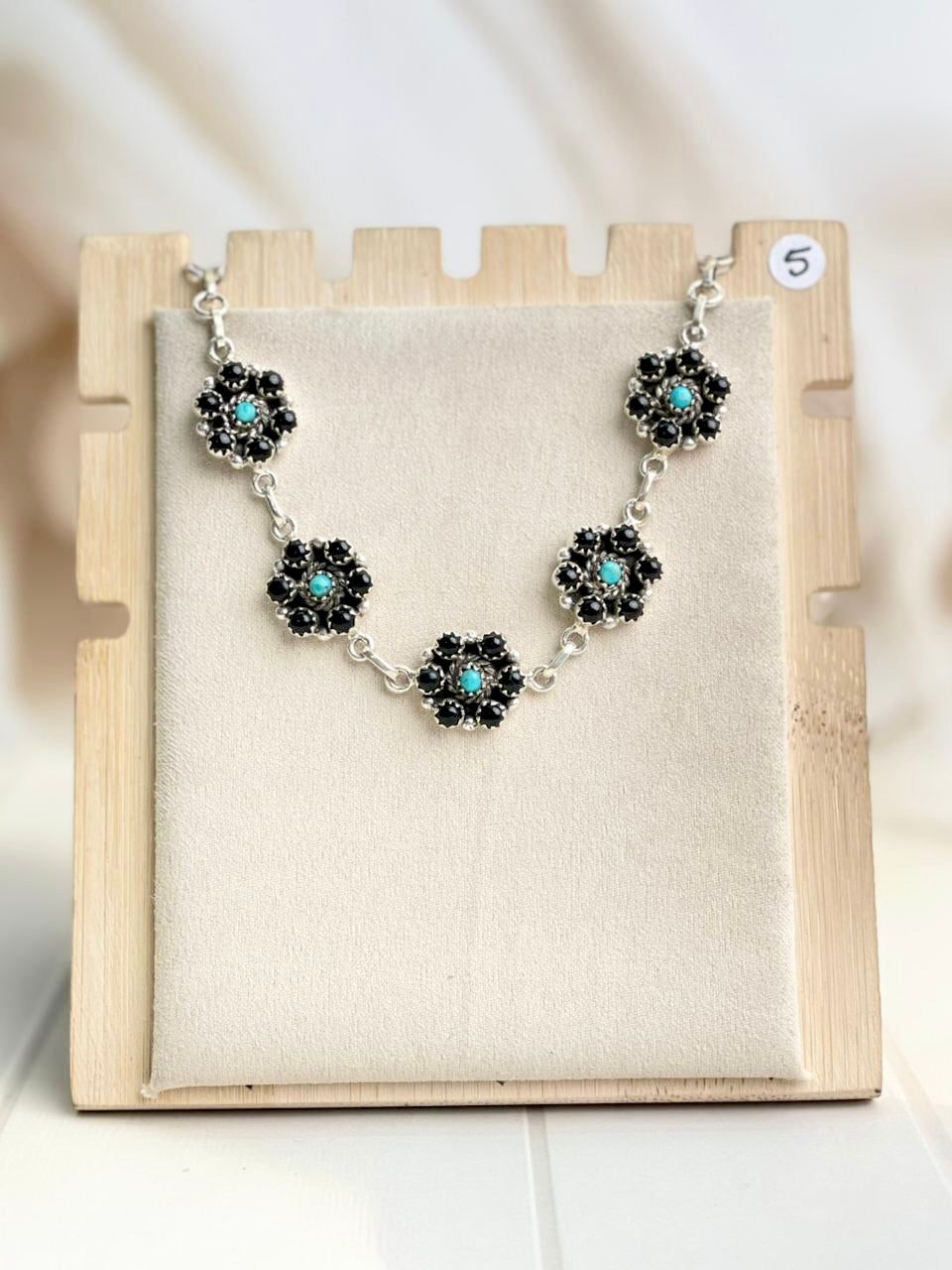 5 Blooming Daisies Necklace-Necklaces-Krush Kandy, Women's Online Fashion Boutique Located in Phoenix, Arizona (Scottsdale Area)