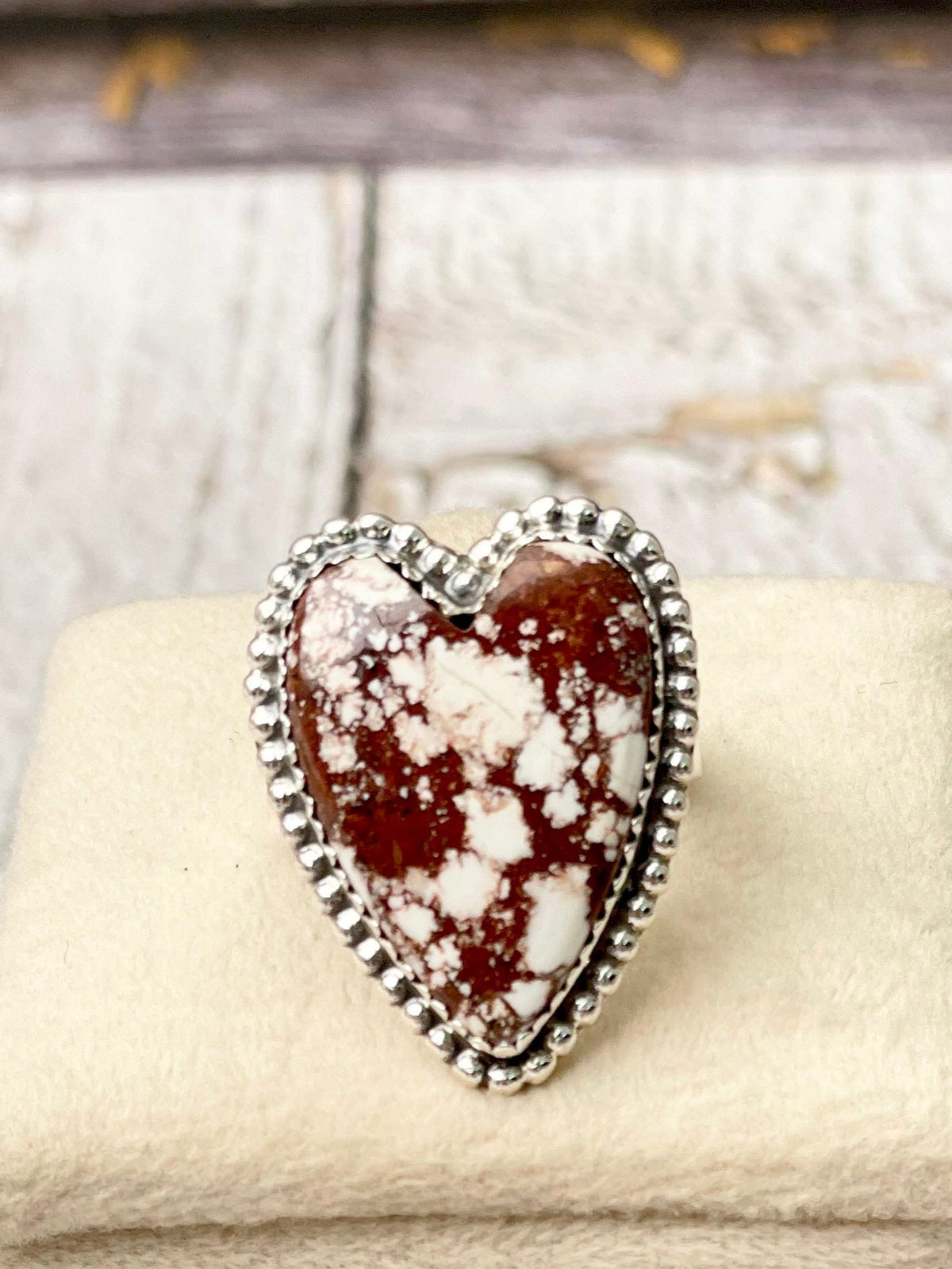 Long Heart Sterling Silver Ring MADE TO ORDER-Statement Rings-Krush Kandy, Women's Online Fashion Boutique Located in Phoenix, Arizona (Scottsdale Area)