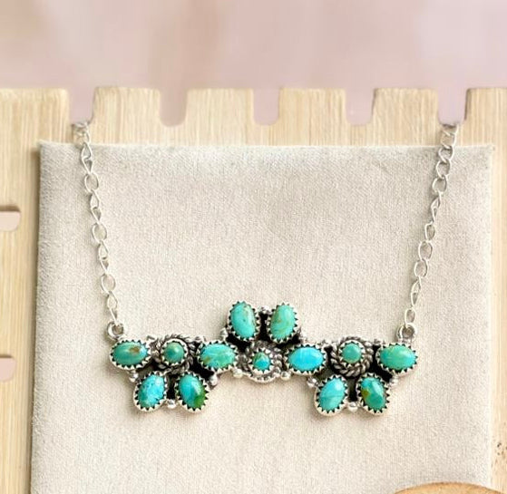 One Of A Kind Jasper Cluster Necklaces-Necklaces-Krush Kandy, Women's Online Fashion Boutique Located in Phoenix, Arizona (Scottsdale Area)