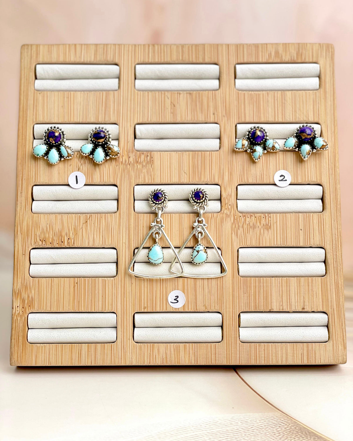 Perfect Touch Berry Dahlia Earrings-Earrings-Krush Kandy, Women's Online Fashion Boutique Located in Phoenix, Arizona (Scottsdale Area)