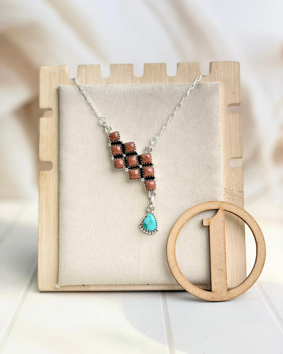 Dropping the Bar Necklace-Necklaces-Krush Kandy, Women's Online Fashion Boutique Located in Phoenix, Arizona (Scottsdale Area)