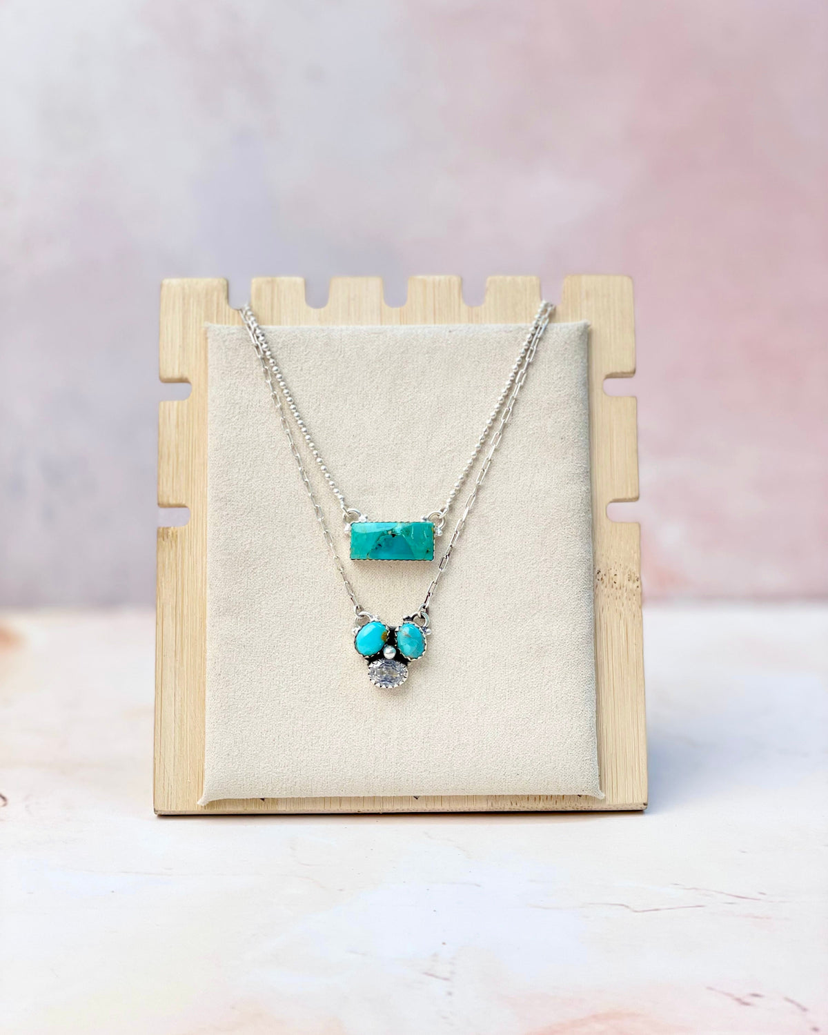 Baby Bar and Cluster Layered Necklace-Necklaces-Krush Kandy, Women's Online Fashion Boutique Located in Phoenix, Arizona (Scottsdale Area)