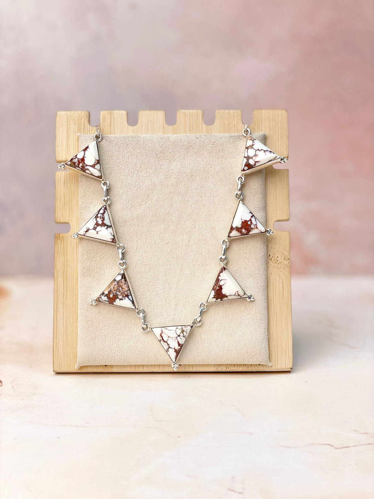 Tiffany's Triangle Necklace-Necklaces-Krush Kandy, Women's Online Fashion Boutique Located in Phoenix, Arizona (Scottsdale Area)