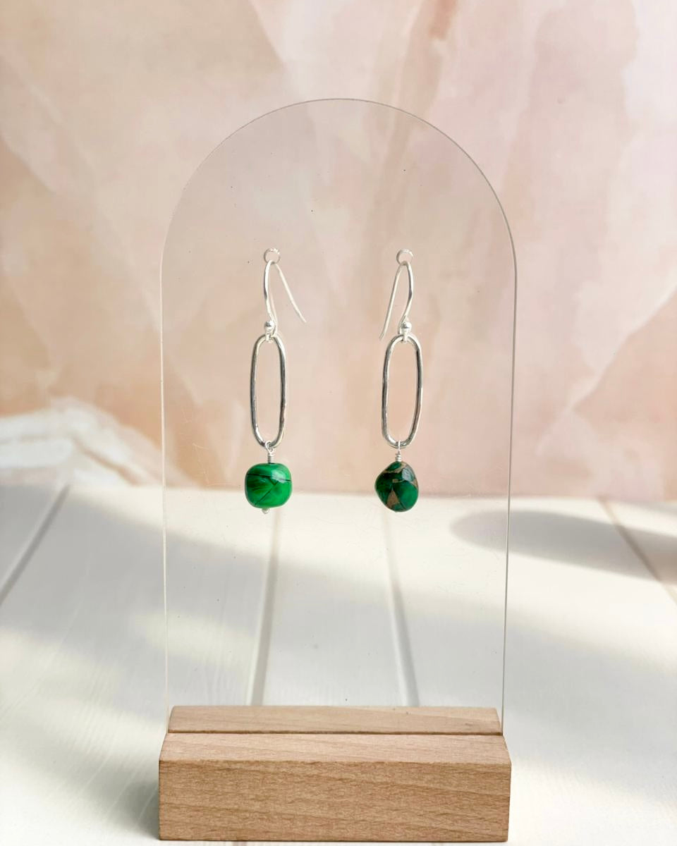 Dahlia Drops Dainty Earrings-Earrings-Krush Kandy, Women's Online Fashion Boutique Located in Phoenix, Arizona (Scottsdale Area)