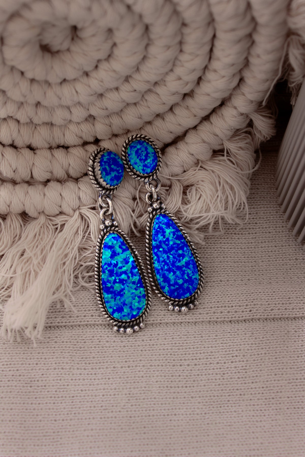 Stone Drop Earrings | Krush Exclusive-Drop Earrings-Krush Kandy, Women's Online Fashion Boutique Located in Phoenix, Arizona (Scottsdale Area)