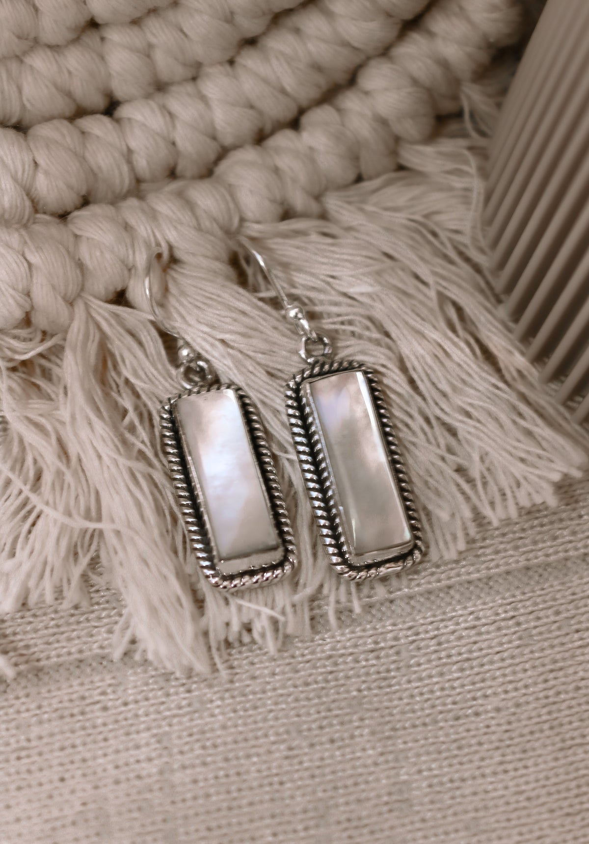 Single Bar Stone Earrings-Drop Earrings-Krush Kandy, Women's Online Fashion Boutique Located in Phoenix, Arizona (Scottsdale Area)