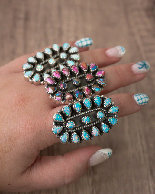 Stone Temptations Concho Ring-Ring Sizers-Krush Kandy, Women's Online Fashion Boutique Located in Phoenix, Arizona (Scottsdale Area)