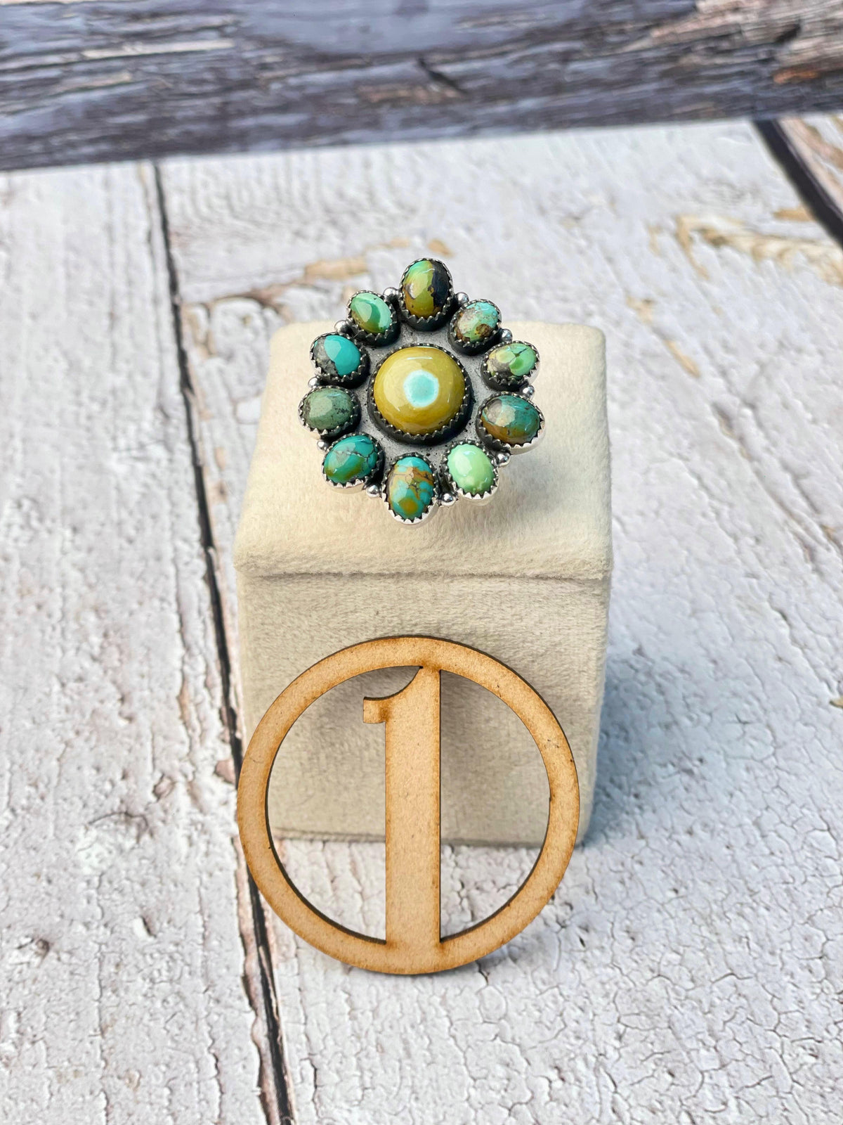 Desert Bloom Hubei Cluster Rings-Ring Sizers-Krush Kandy, Women's Online Fashion Boutique Located in Phoenix, Arizona (Scottsdale Area)