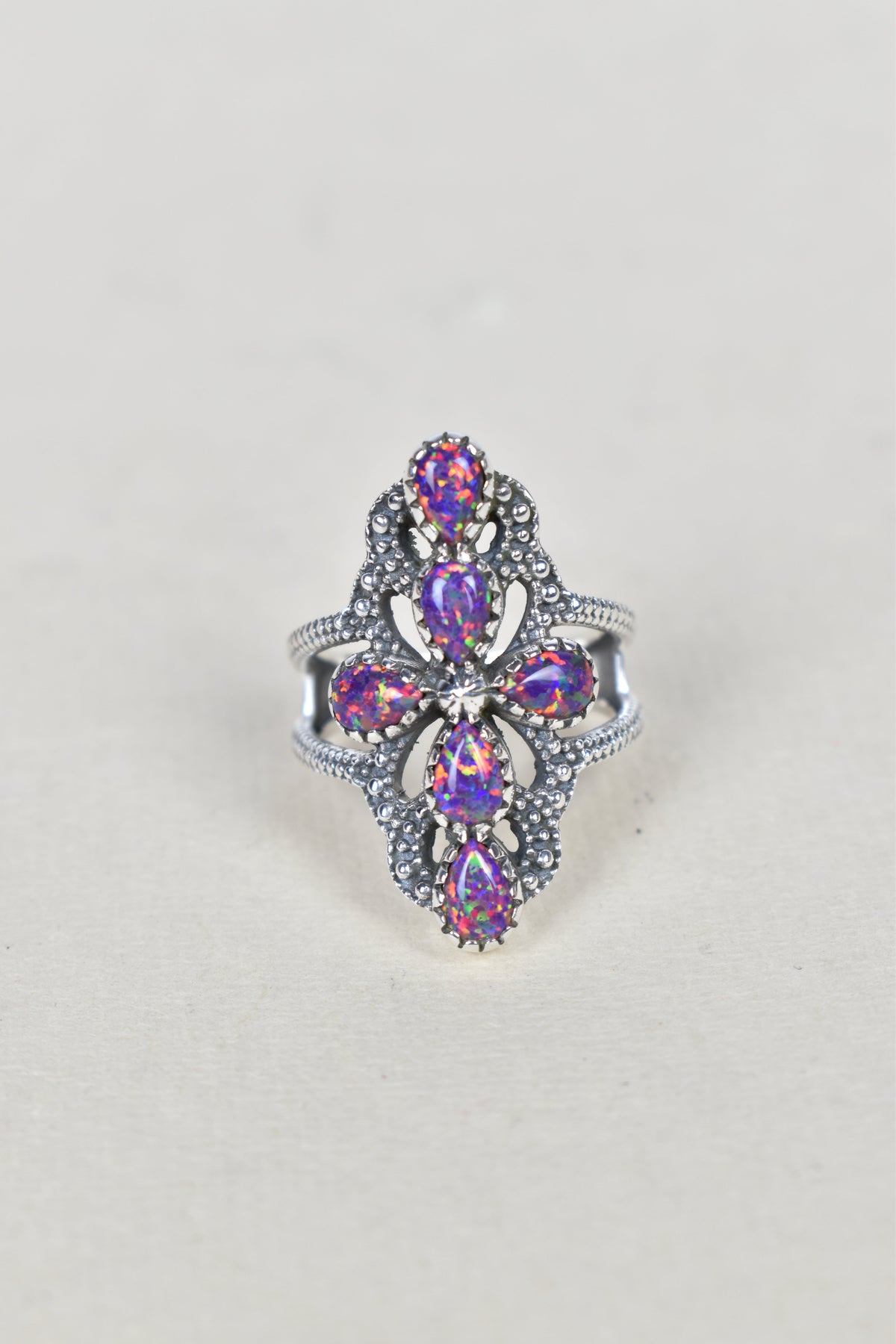 Victoria Sterling Silver Stone Crawler Ring-Crawler Rings-Krush Kandy, Women's Online Fashion Boutique Located in Phoenix, Arizona (Scottsdale Area)
