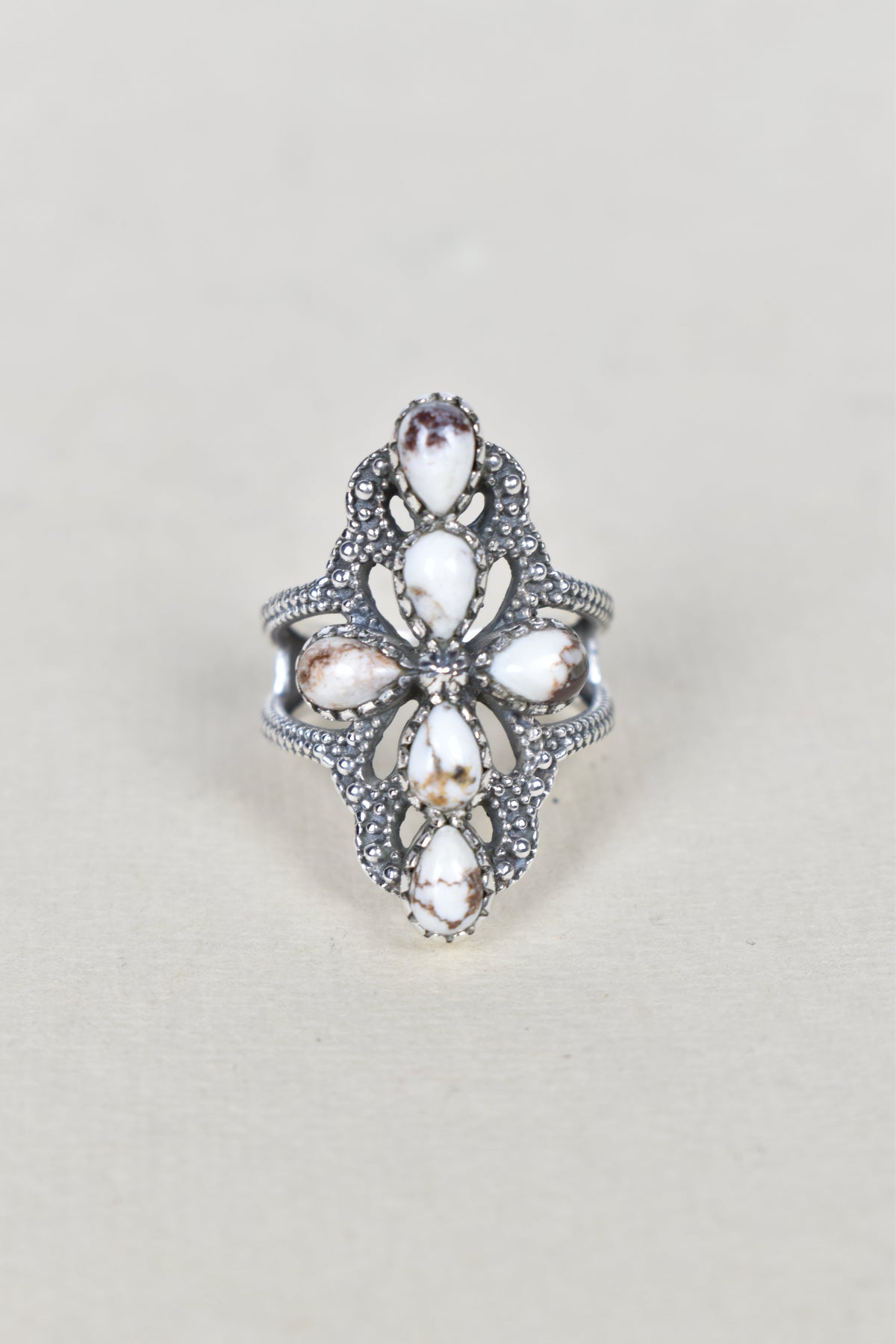 Victoria Sterling Silver Stone Crawler Ring-Crawler Rings-Krush Kandy, Women's Online Fashion Boutique Located in Phoenix, Arizona (Scottsdale Area)