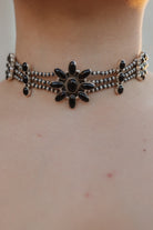 Desert Pearl Stone Choker-Squash Blossom Necklaces-Krush Kandy, Women's Online Fashion Boutique Located in Phoenix, Arizona (Scottsdale Area)
