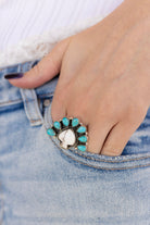 Ayla's Crowned Ace Blossom Ring-Rings-Krush Kandy, Women's Online Fashion Boutique Located in Phoenix, Arizona (Scottsdale Area)