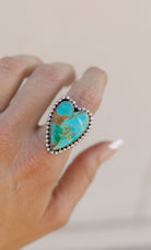 Long Heart Sterling Silver Ring MADE TO ORDER-Statement Rings-Krush Kandy, Women's Online Fashion Boutique Located in Phoenix, Arizona (Scottsdale Area)