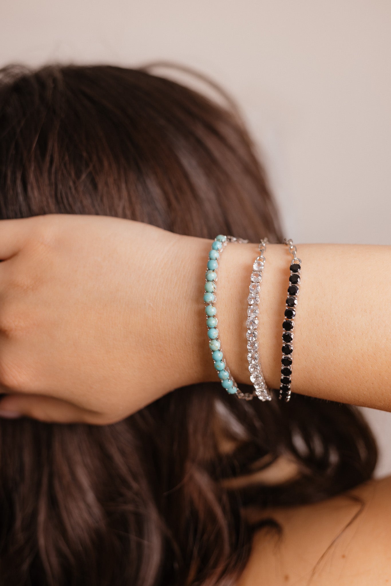 Simple Statement Stone Bracelet-Bracelets-Krush Kandy, Women's Online Fashion Boutique Located in Phoenix, Arizona (Scottsdale Area)