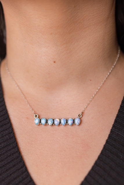 Set the Bar High Sterling Silver Necklace MADE TO ORDER-Bar Necklaces-Krush Kandy, Women's Online Fashion Boutique Located in Phoenix, Arizona (Scottsdale Area)