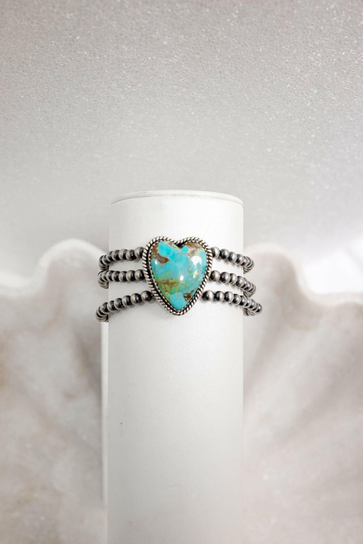 Single Stone Three Strand Desert Pearl Bracelets-Bracelets-Krush Kandy, Women's Online Fashion Boutique Located in Phoenix, Arizona (Scottsdale Area)