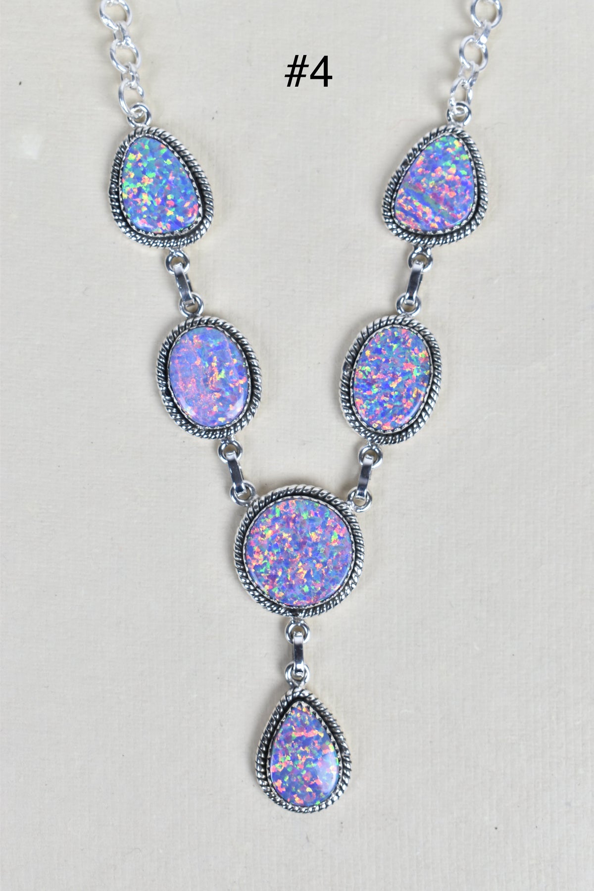 Sterling Silver Y Lariat Gemstone Necklace-Lariat and Y Necklaces-Krush Kandy, Women's Online Fashion Boutique Located in Phoenix, Arizona (Scottsdale Area)