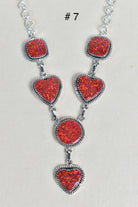 Sterling Silver Y Lariat Gemstone Necklace-Lariat and Y Necklaces-Krush Kandy, Women's Online Fashion Boutique Located in Phoenix, Arizona (Scottsdale Area)
