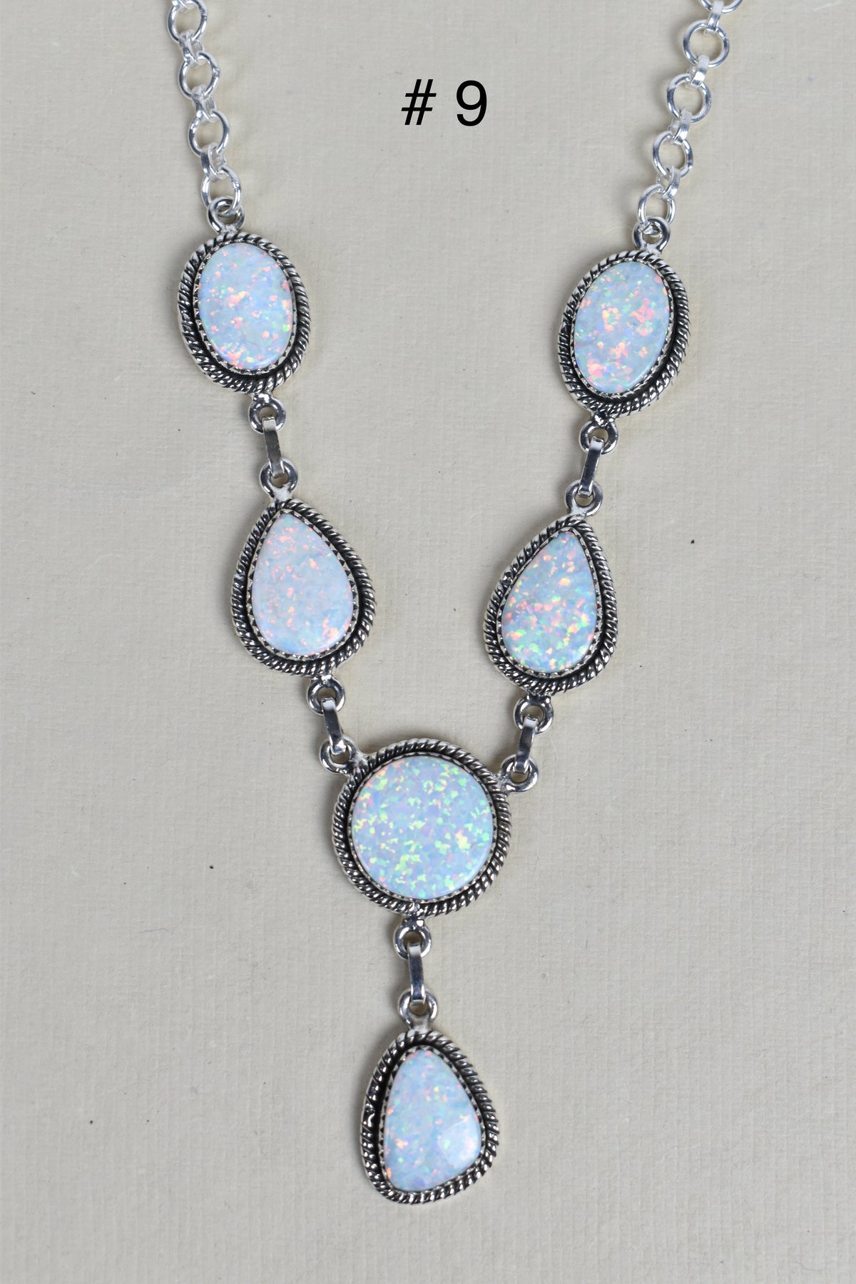 Sterling Silver Y Lariat Gemstone Necklace-Lariat and Y Necklaces-Krush Kandy, Women's Online Fashion Boutique Located in Phoenix, Arizona (Scottsdale Area)