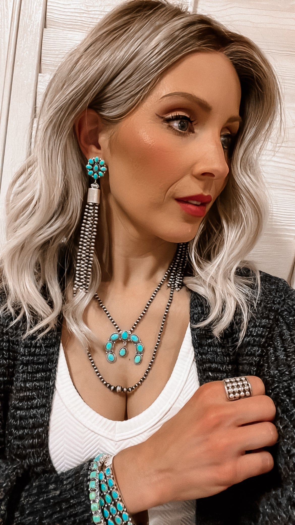 Sterling Silver Ball Stud Ring MADE TO ORDER-Statement Rings-Krush Kandy, Women's Online Fashion Boutique Located in Phoenix, Arizona (Scottsdale Area)