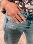 One Wish Single Stone Ring-Statement Rings-Krush Kandy, Women's Online Fashion Boutique Located in Phoenix, Arizona (Scottsdale Area)