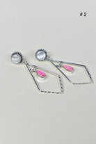Skyborne Celestial Elegance Dangle Earrings-Drop Earrings-Krush Kandy, Women's Online Fashion Boutique Located in Phoenix, Arizona (Scottsdale Area)