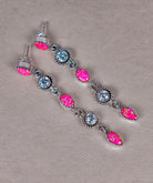 Triple Double Dangle Earrings-Drop Earrings-Krush Kandy, Women's Online Fashion Boutique Located in Phoenix, Arizona (Scottsdale Area)