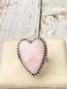 Long Heart Sterling Silver Ring MADE TO ORDER-Statement Rings-Krush Kandy, Women's Online Fashion Boutique Located in Phoenix, Arizona (Scottsdale Area)