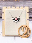 Half Queen Conch Flower Chain Pendants-Necklaces-Krush Kandy, Women's Online Fashion Boutique Located in Phoenix, Arizona (Scottsdale Area)