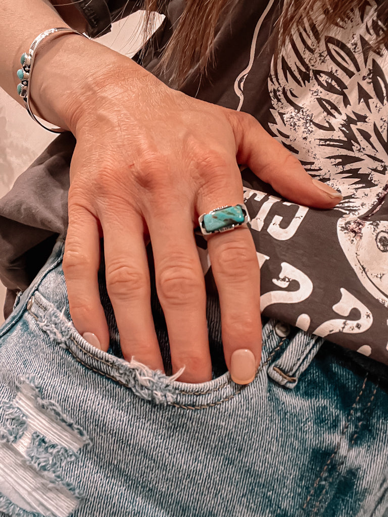 One Wish Single Stone Ring-Statement Rings-Krush Kandy, Women's Online Fashion Boutique Located in Phoenix, Arizona (Scottsdale Area)