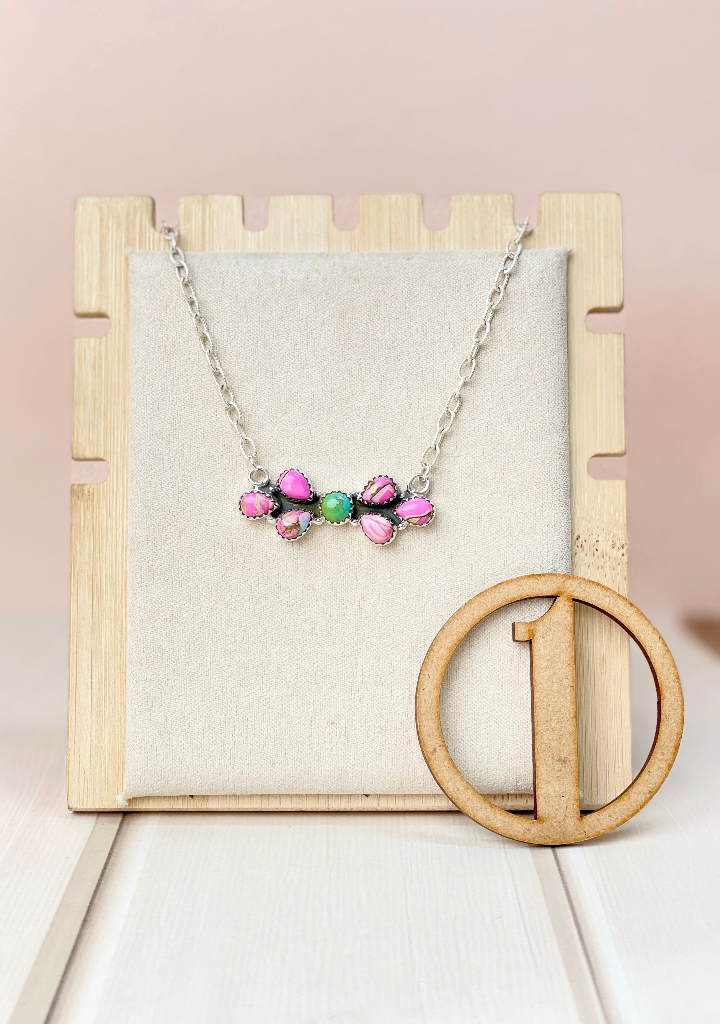 Cotton Candy Dainty Necklace-Necklaces-Krush Kandy, Women's Online Fashion Boutique Located in Phoenix, Arizona (Scottsdale Area)