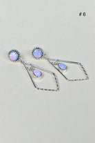 Skyborne Celestial Elegance Dangle Earrings-Drop Earrings-Krush Kandy, Women's Online Fashion Boutique Located in Phoenix, Arizona (Scottsdale Area)