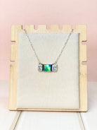 Celestial Peacock Dahlia Boho Necklace-Necklaces-Krush Kandy, Women's Online Fashion Boutique Located in Phoenix, Arizona (Scottsdale Area)