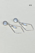 Skyborne Celestial Elegance Dangle Earrings-Drop Earrings-Krush Kandy, Women's Online Fashion Boutique Located in Phoenix, Arizona (Scottsdale Area)