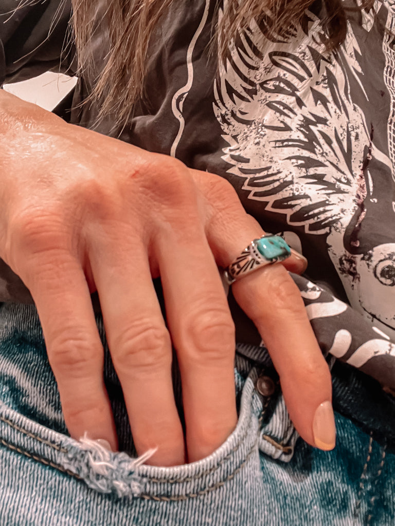 One Wish Single Stone Ring-Statement Rings-Krush Kandy, Women's Online Fashion Boutique Located in Phoenix, Arizona (Scottsdale Area)