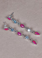 Triple Double Dangle Earrings-Drop Earrings-Krush Kandy, Women's Online Fashion Boutique Located in Phoenix, Arizona (Scottsdale Area)