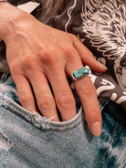 One Wish Single Stone Ring-Statement Rings-Krush Kandy, Women's Online Fashion Boutique Located in Phoenix, Arizona (Scottsdale Area)