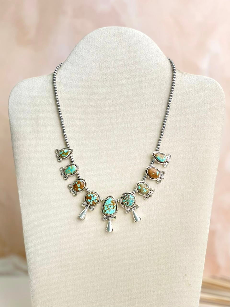 One Of A Kind Desert Pearl Slab Cluster Necklaces-Necklaces-Krush Kandy, Women's Online Fashion Boutique Located in Phoenix, Arizona (Scottsdale Area)