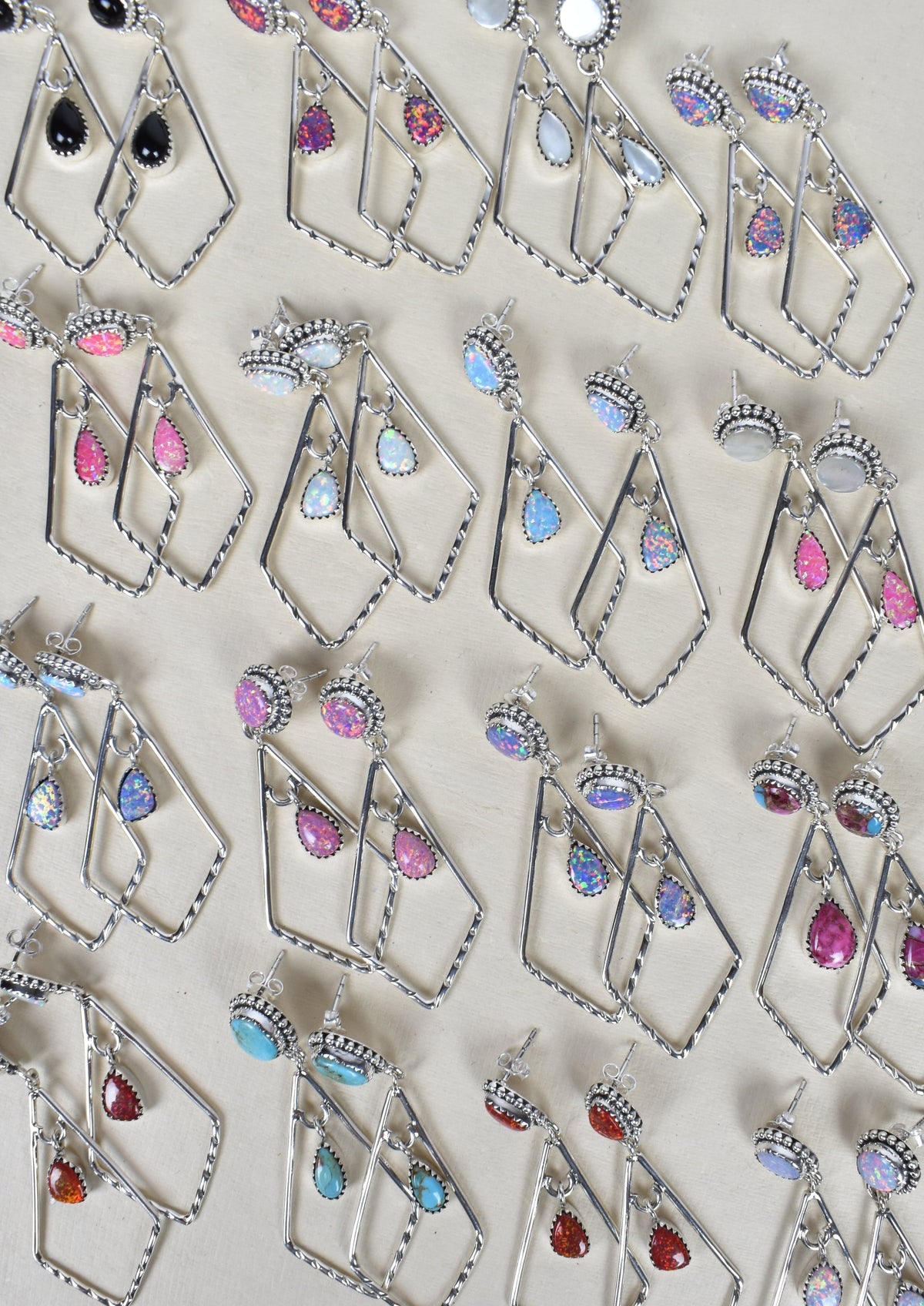 Skyborne Celestial Elegance Dangle Earrings-Drop Earrings-Krush Kandy, Women's Online Fashion Boutique Located in Phoenix, Arizona (Scottsdale Area)